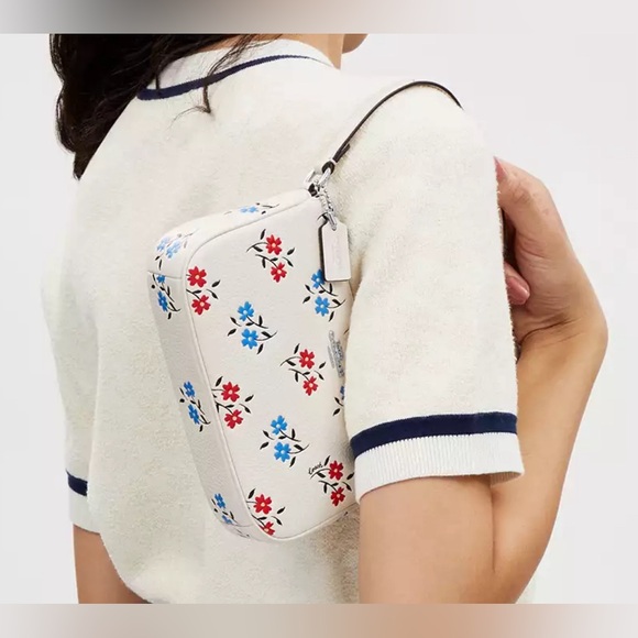 COACH NOLITA 19 WITH FLORAL PRINT - NWT - Picture 1 of 4